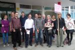 University of Salford Strike June 2012